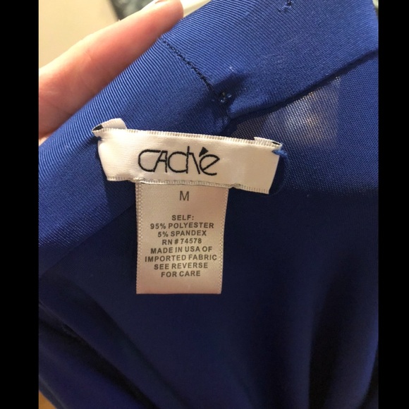 Cache royal blue top - Picture 9 of 9